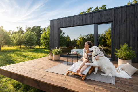 fewobird - Reisende mit Hund im Ferienhaus